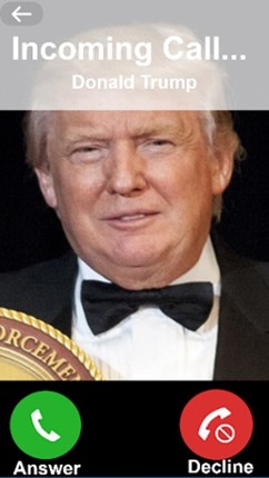 Fake Call From Donald Trump - Prank Your Friends Image