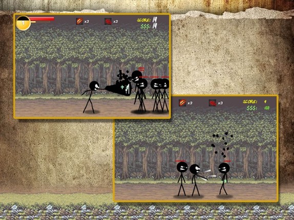 Fighter vs Stickers :Stickman screenshot