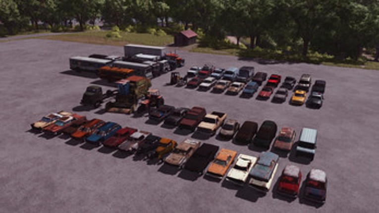 FS25 US Placeable Junkyard Vehicles screenshot