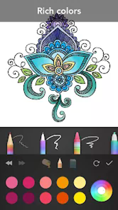 Mandala Coloring Book screenshot