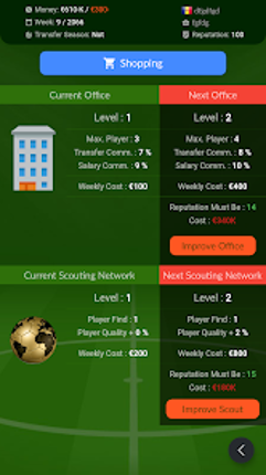 Soccer Agent screenshot