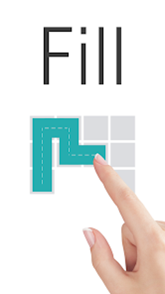 Fill one-line puzzle game screenshot