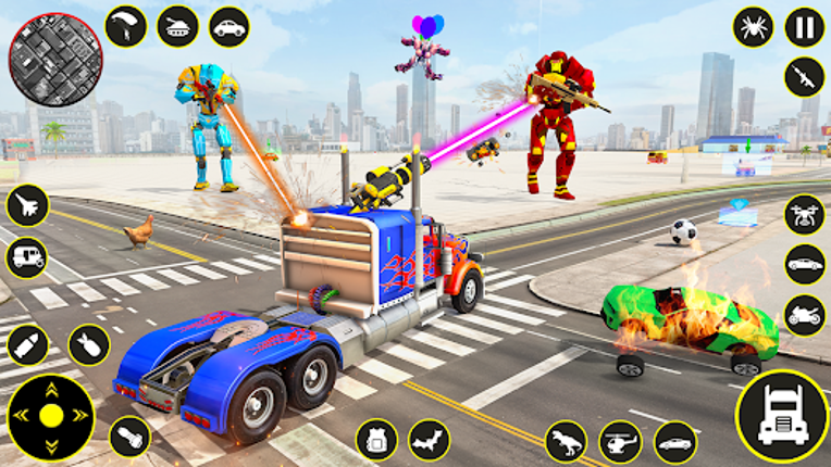 Truck Game - Car Robot Games Image