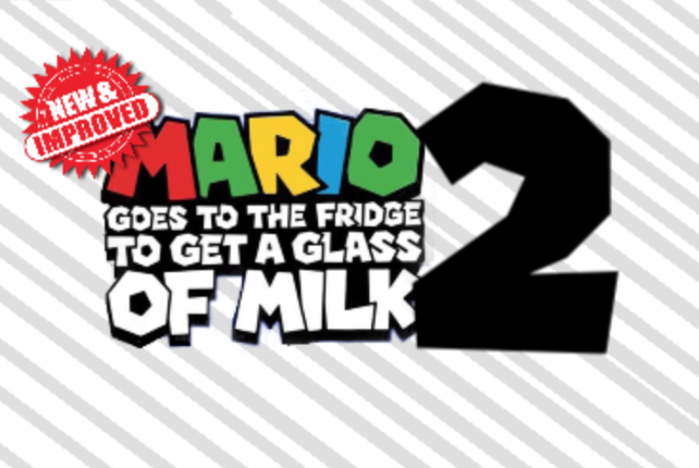 Mario Goes to the Fridge to get a Glass of Milk 2 Image