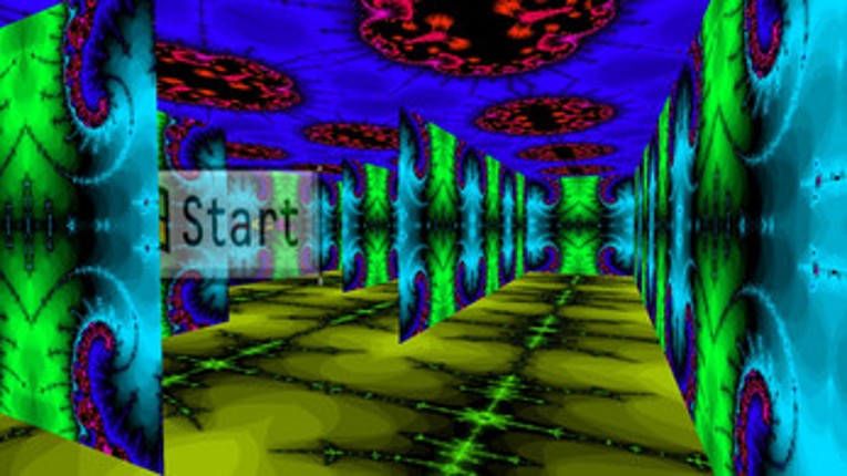 Windows 3D Maze Screensaver Game screenshot