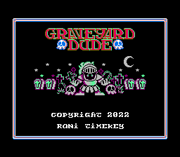 Games like GRAVEYARD DUDE Homebrew NES game