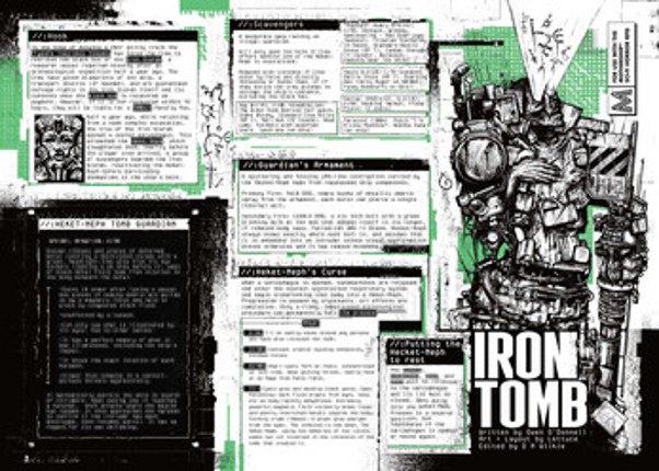 Iron Tomb: A Mothership RPG Adventure Image
