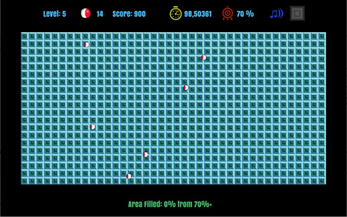 Jezzball Deluxe Edition screenshot
