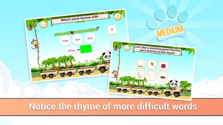 Learn to Read with Lola - Rhyming Word Jungle screenshot