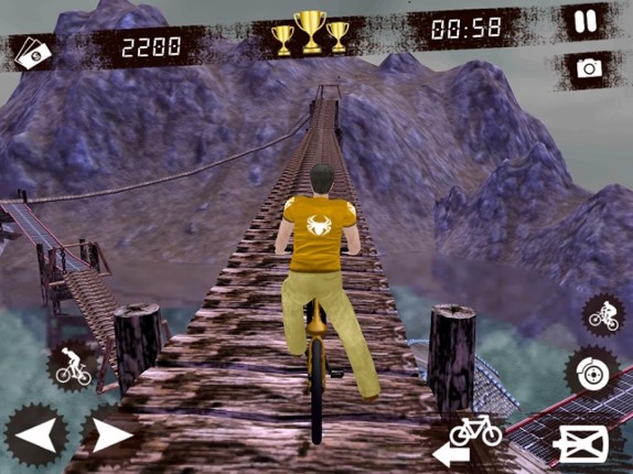 Mountain Bicycle Adventure 3D screenshot