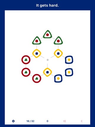 Rings by White Pixels Image