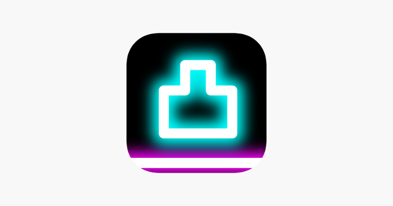 Rock Bounce jump on various types of glowing platforms Image