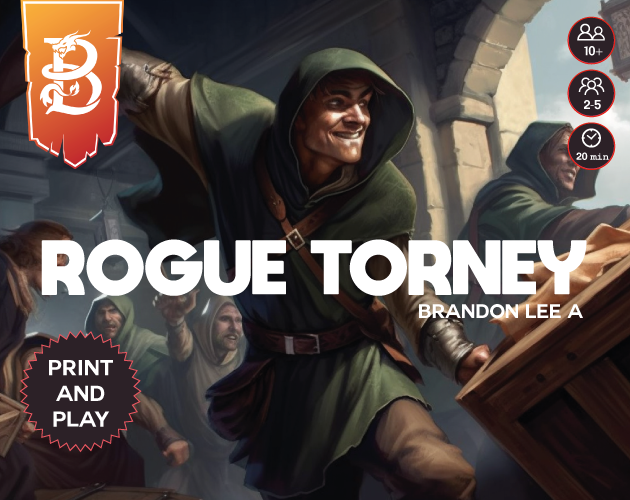 Games like ROGUE TORNEY - ¡Print and Play!