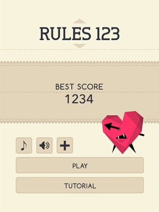 Rules 123: Best numbers puzzle game connecting the best of Threes and 2048 Free Image