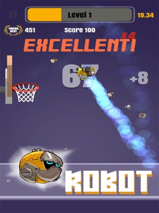 Tap Shots - dunk shot on fire Image