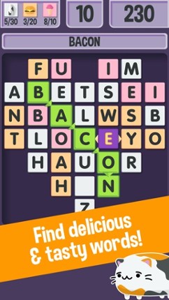 Word Quest: A Free Word Finder Game for Cat Lovers Image
