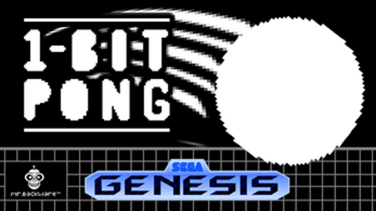 1 Bit Pong (Sega Genesis / Mega Drive) screenshot
