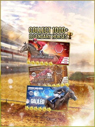 Champion Horse Racing Image