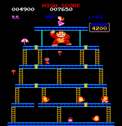 Donkey Kong 500 screenshot