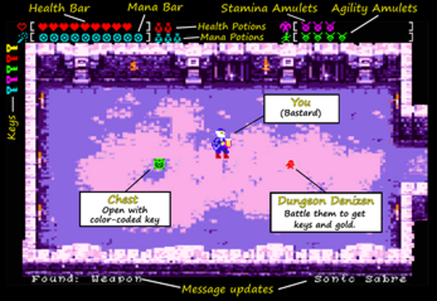 Dungeon Quest 1.5 - Dragon Avenger - Ultimate Bastard Edition screenshot