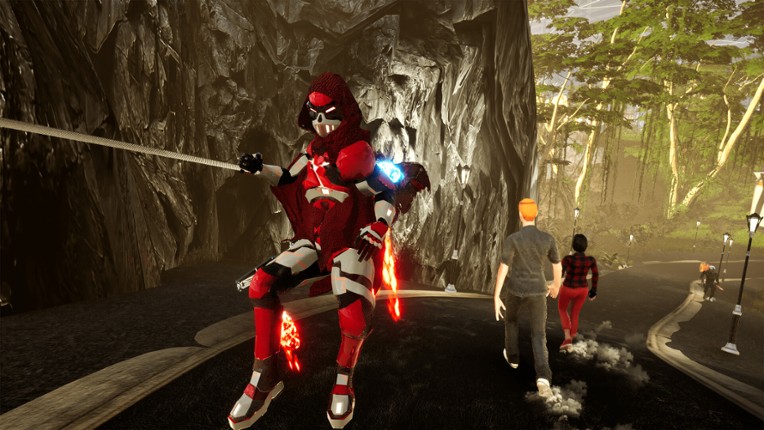 Exo Mayhem: Open-World Supervillain Simulator screenshot