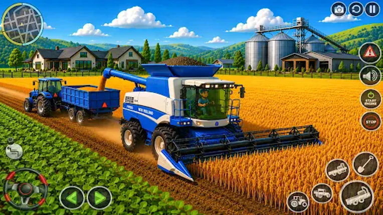 Tractor Farming Simulator Crop Image