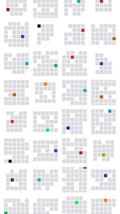 Fill one-line puzzle game screenshot