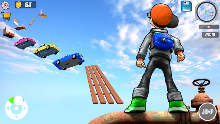 GO UP! - Parkour Game Image