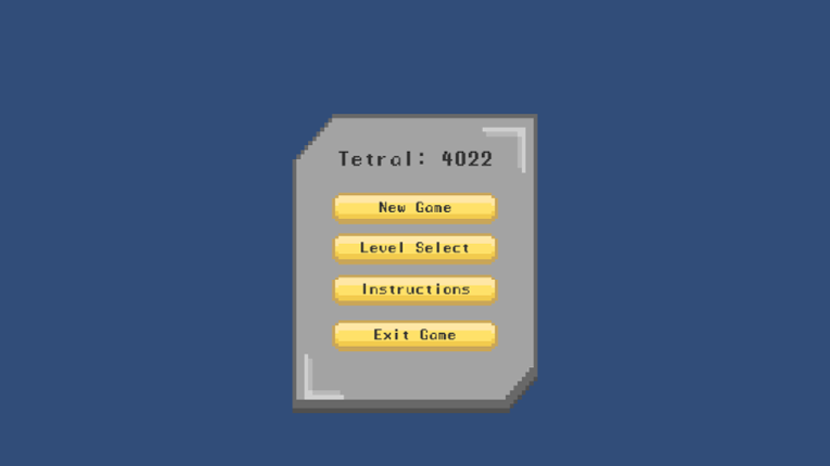 2D Shooter - Tetral: 4022 Game Cover