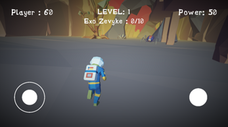 TV Box Space Kid Running Game screenshot