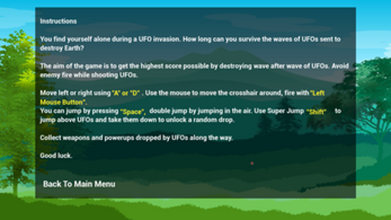UFO Attack screenshot