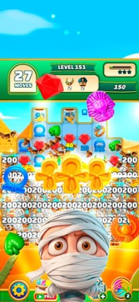Gods &amp; Gems: Egyptian Match 3 Image