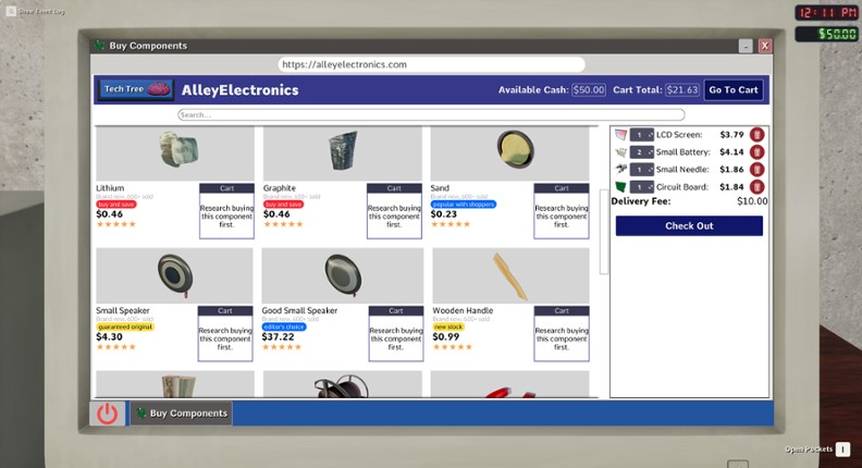 Inventor Simulator screenshot