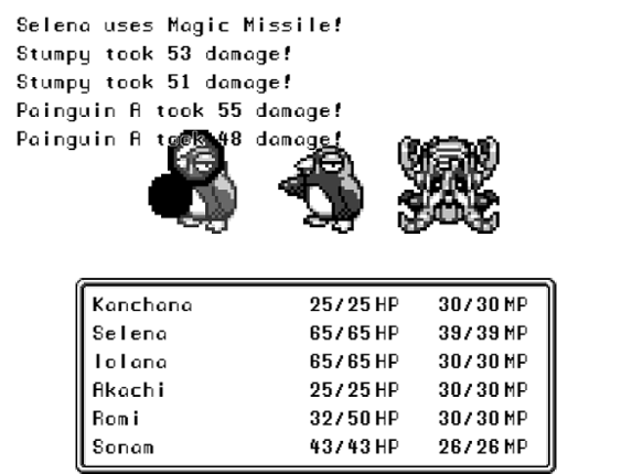 It's Six Random Characters and a Single Floor Dungeon, That's the Whole Game screenshot