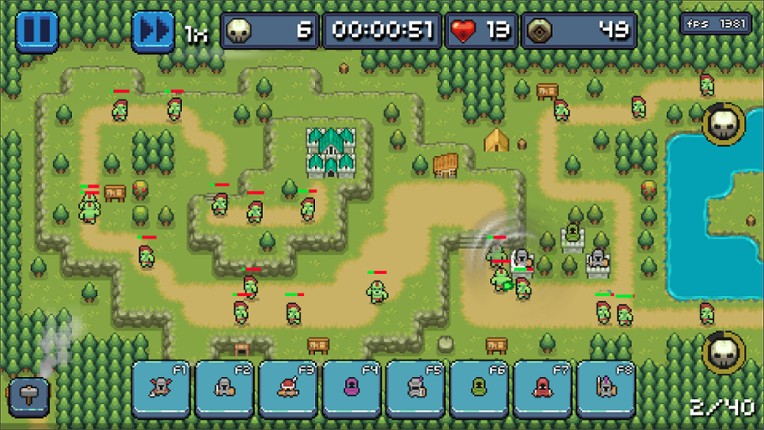 Knights & Towers screenshot