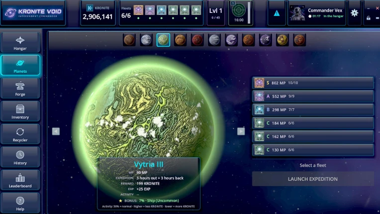 KRONITE VOID screenshot