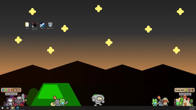 Lazy Lord: War on the Desktop screenshot