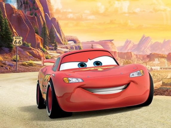 Lightning McQueen Hidden Image