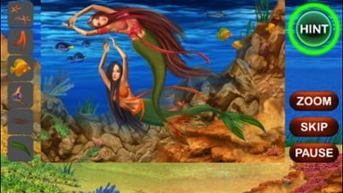 Mermaid Hidden Objects Image