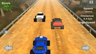 Monster Truck Drive: Highway Traffic Runner Image