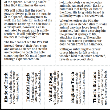 One Page Dungeon Anthology screenshot