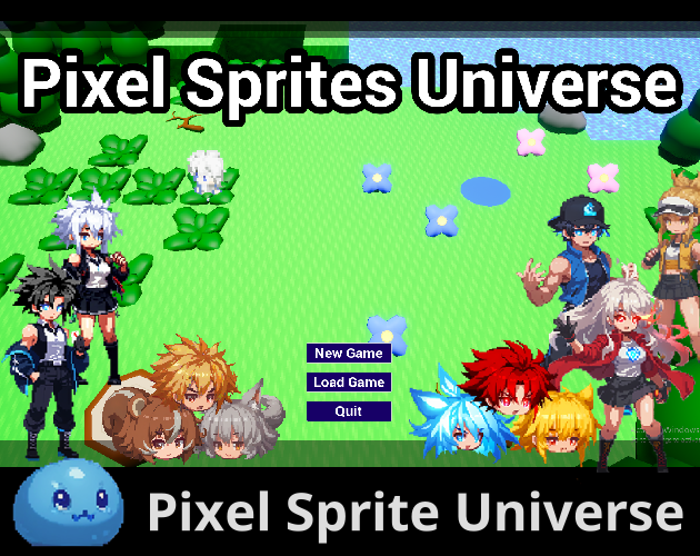 Games like Pixel Sprites Universe (Demo)