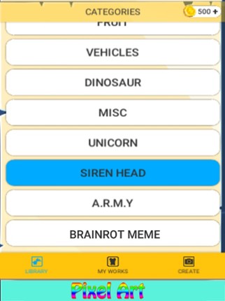 PixelRelax x Brainrot Meme screenshot