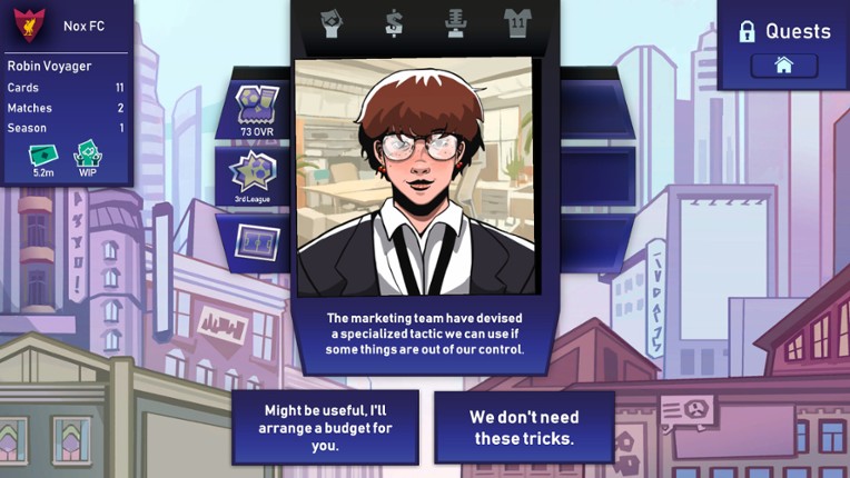 Regista: Reign Your Football Club screenshot