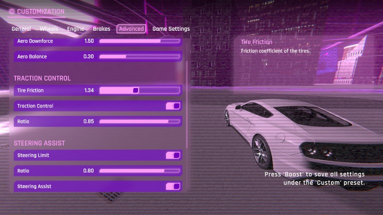 Rhythm Drive: Synthwave City screenshot