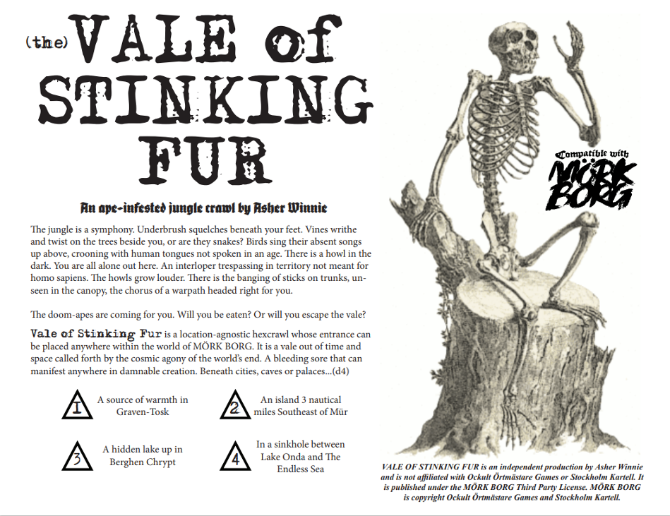 Games like Vale of Stinking Fur