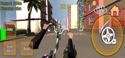 Wheelie Bike 3D - BMX rider Image