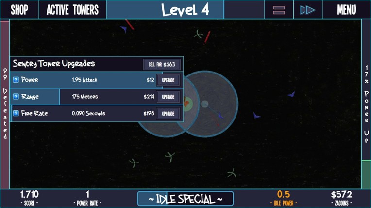 ZaciSa: Idle Defense! screenshot