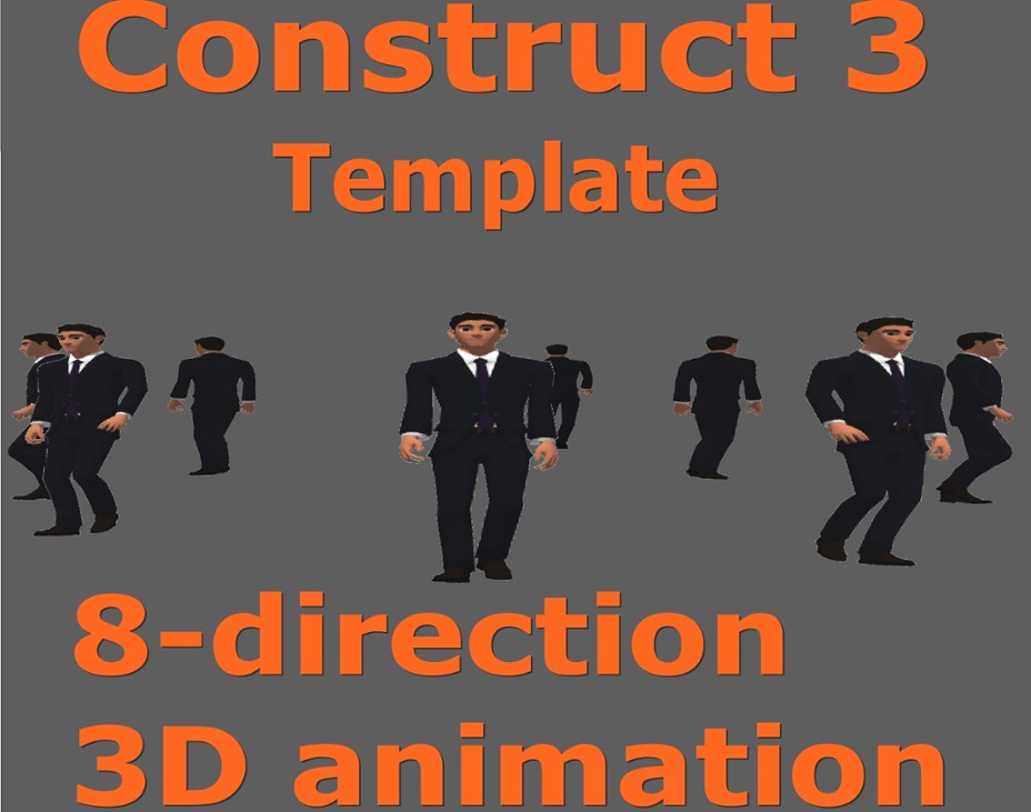 Games like 3D game template 8 Direction sprite movement for Construct 3