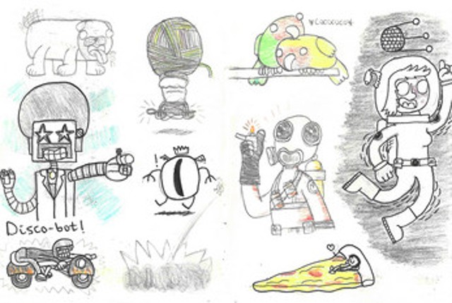 ABSOLUTO CACAO MENTAL - Dibujos de cuaderno (2015-20) screenshot